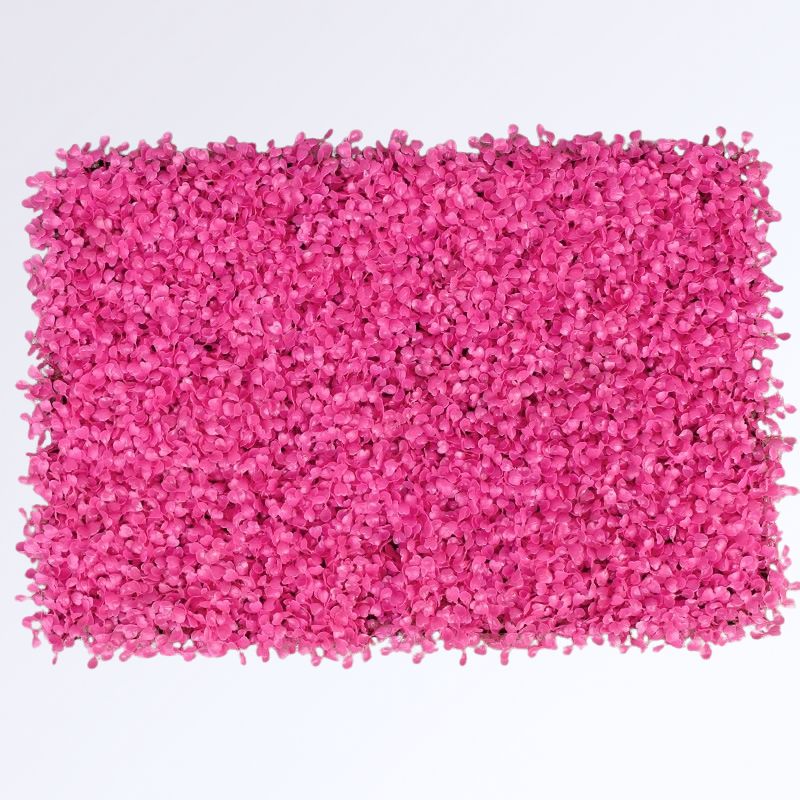 Mur de Buis Artificiel Couleur Rose