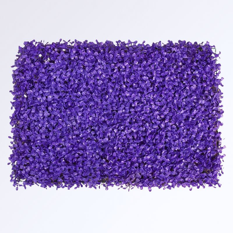 Mur de Buis Artificiel Couleur Violet