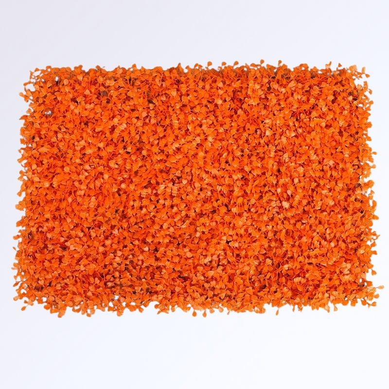 Mur de Buis Artificiel Couleur Orange