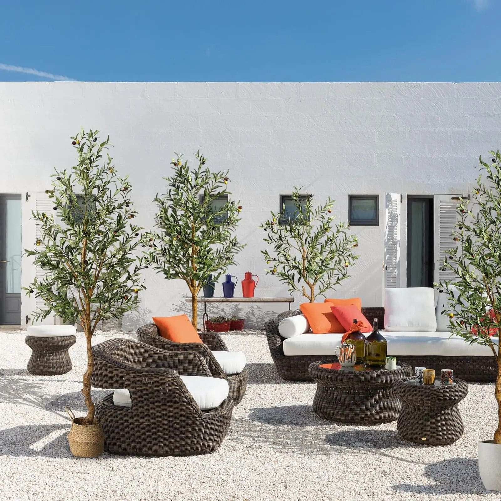 Olivier Artificiel en Pot 180 cm