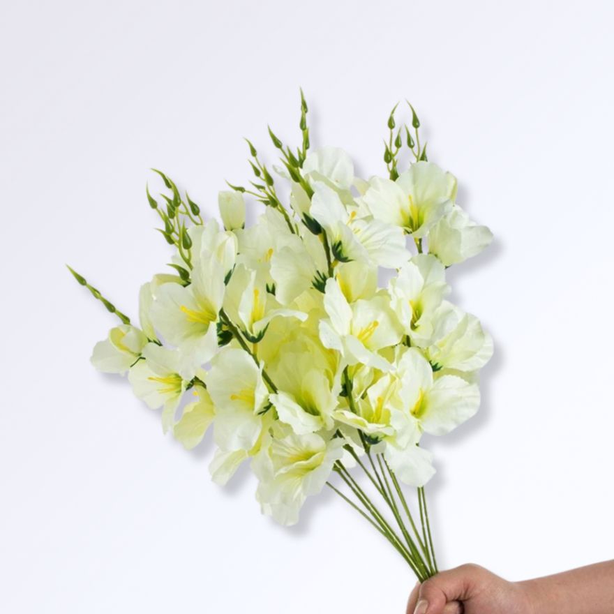 Orchidées Artificielles Blanches