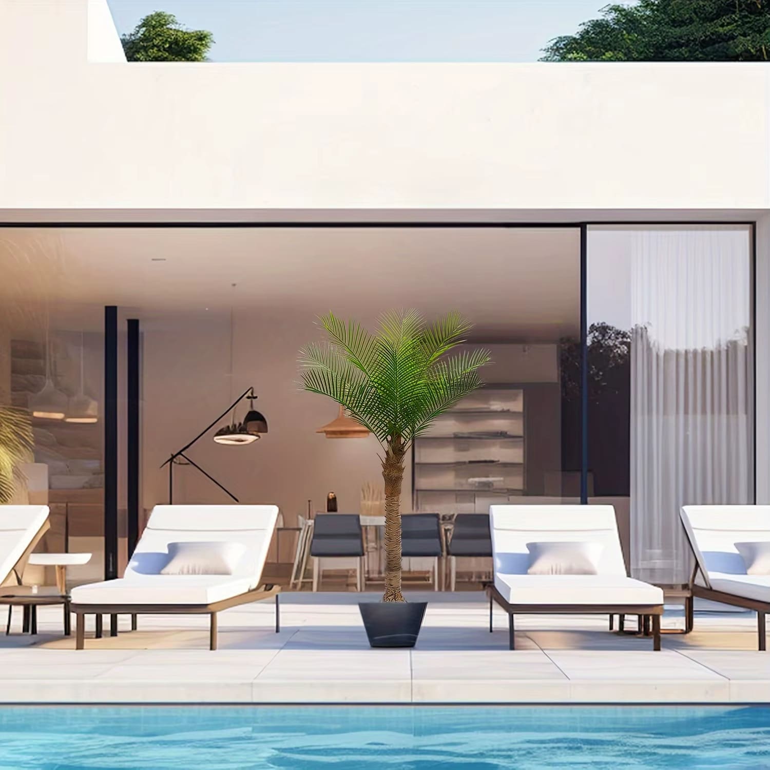 Palmier Cocotier Artificiel d'Extérieur