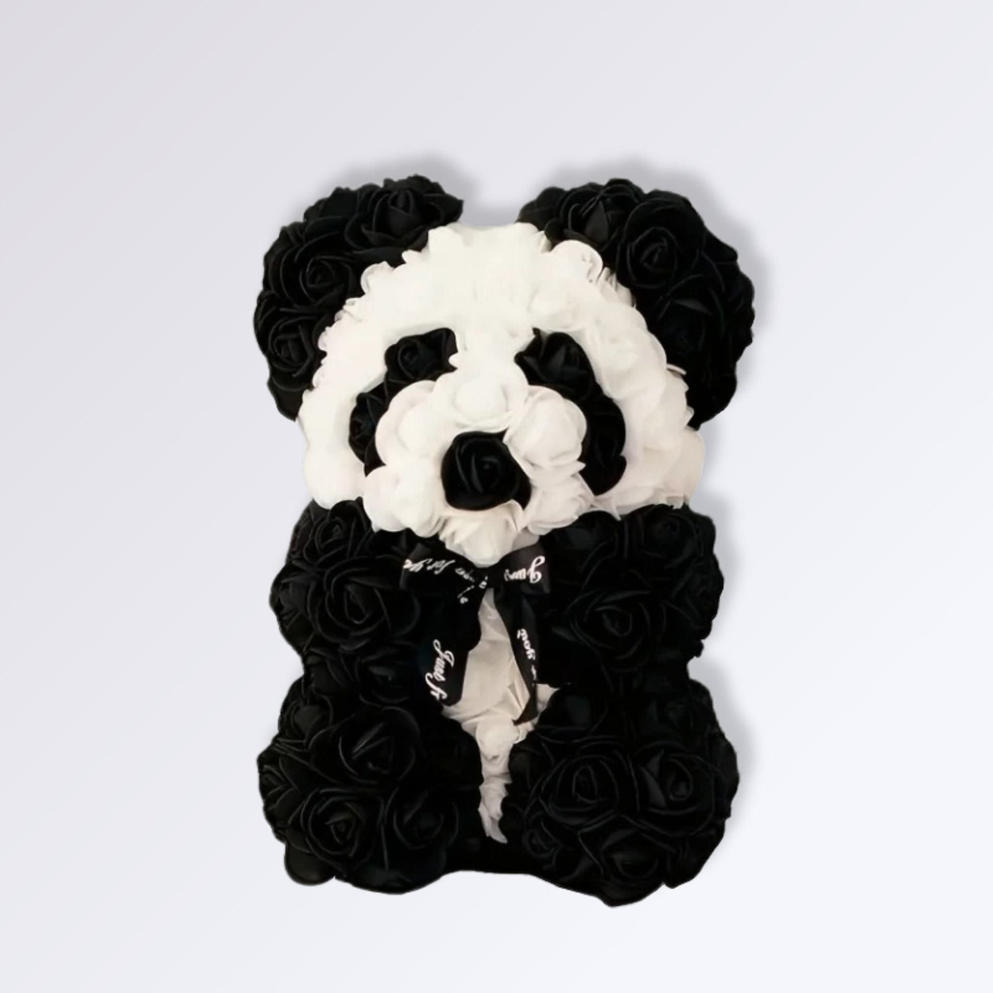 Panda En Rose Éternelle Couleur Blanc