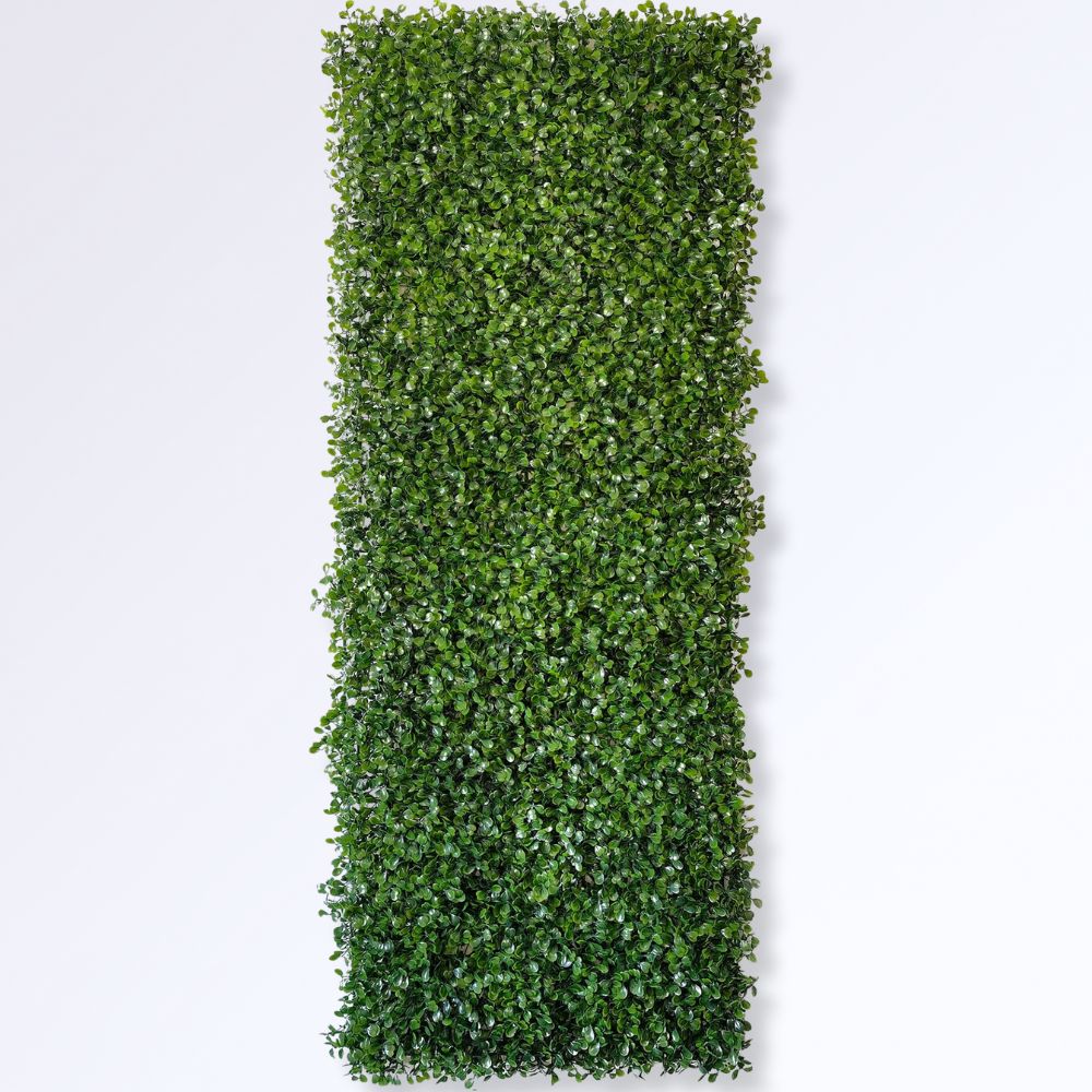 Panneau Mural en Verdure Artificielle avec Feuillage et Fleurs