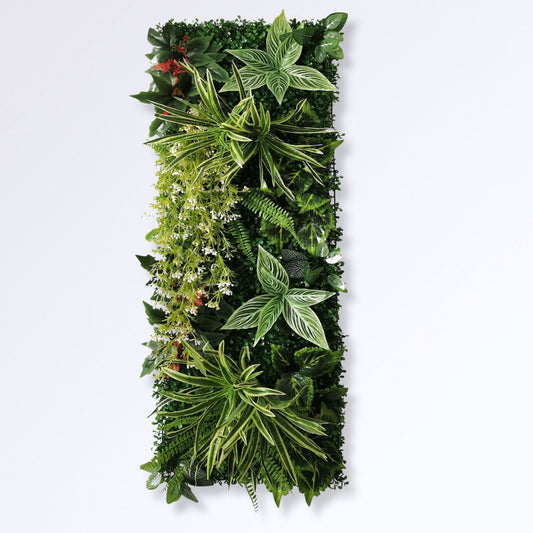 Panneaux en Plantes Artificielles pour Mur Végétal Tropical