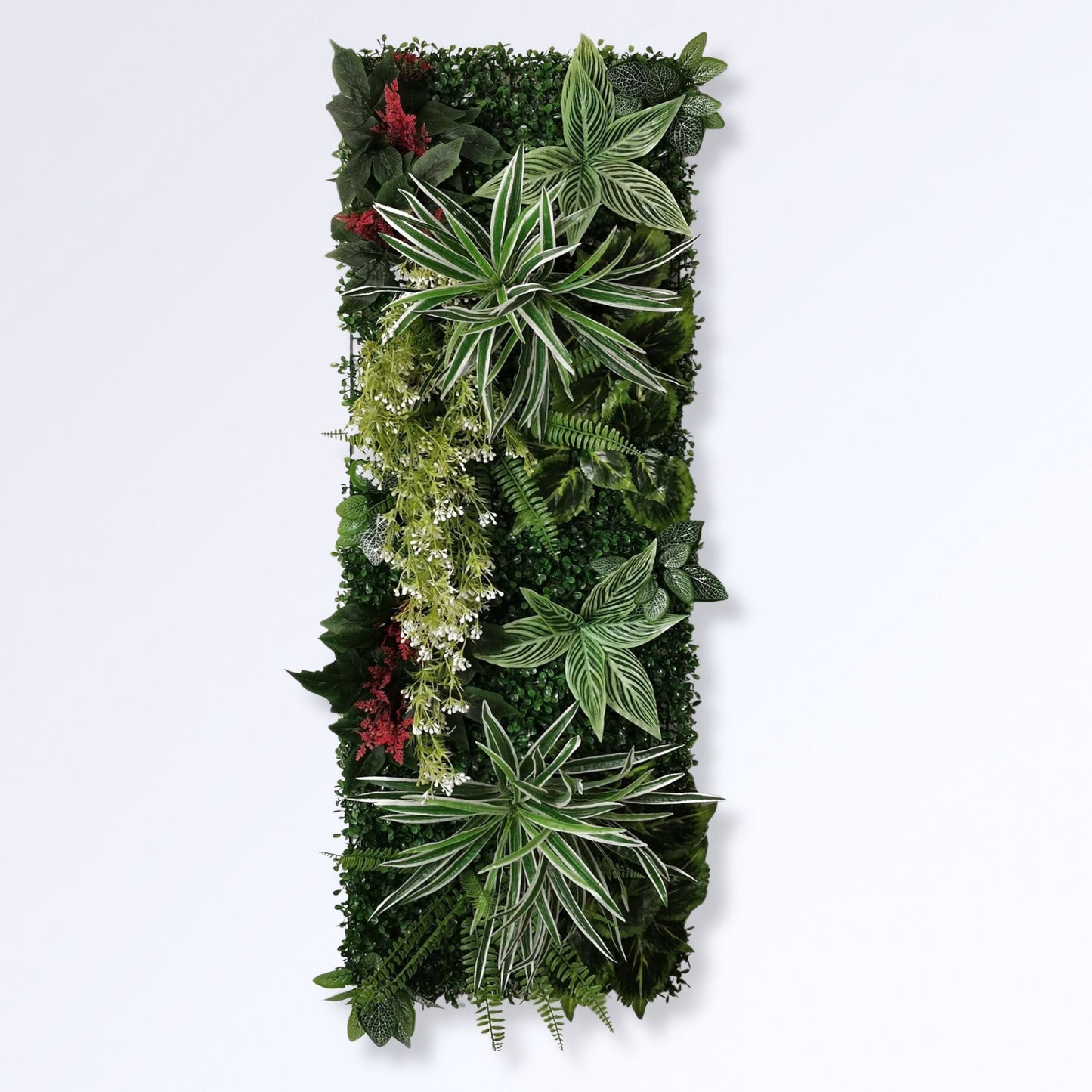 Panneaux en Plantes Artificielles pour Mur Végétal Tropical