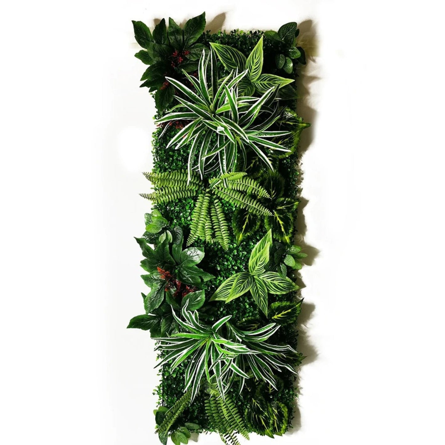 Panneaux en Plantes Artificielles pour Mur Végétal Tropical