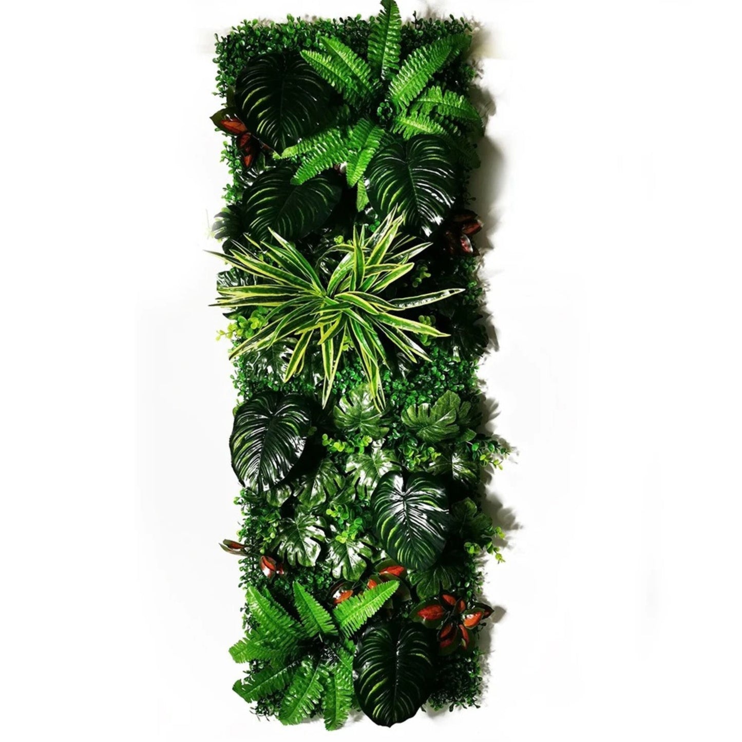 Panneaux en Plantes Artificielles pour Mur Végétal Tropical