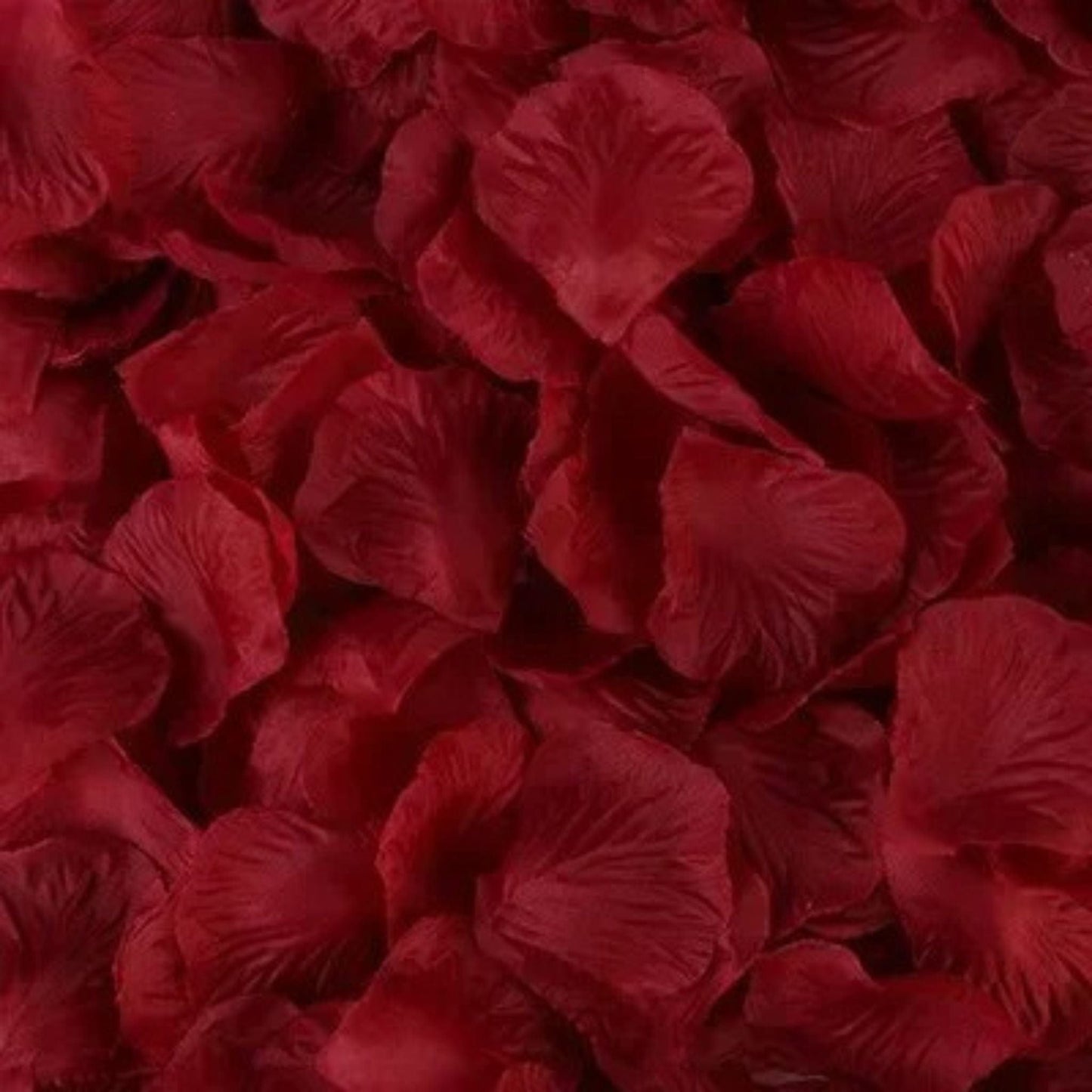 Pétales De Rose Artificielles Rouge foncé / 100 unités