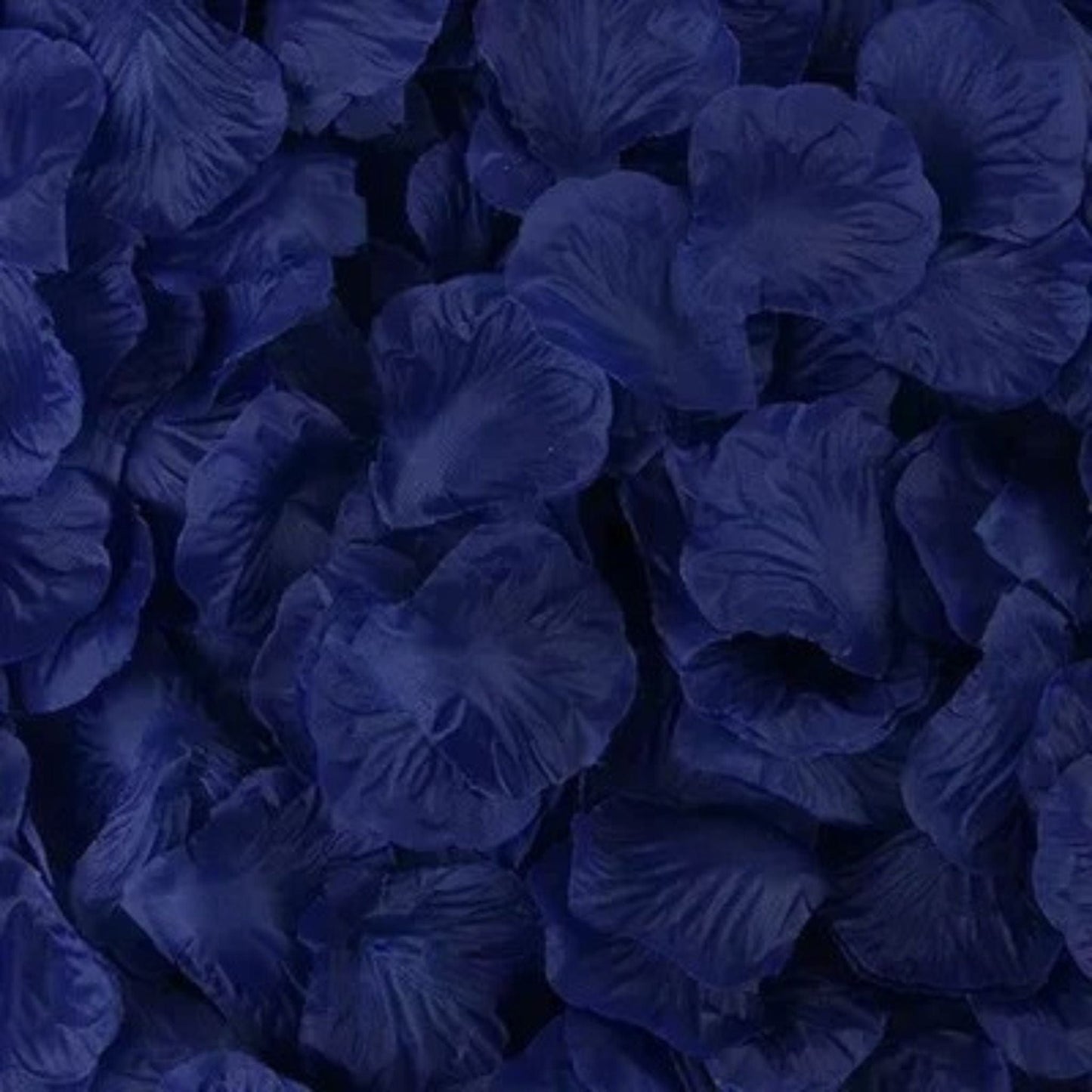 Pétales De Rose Artificielles Bleu marine / 100 unités