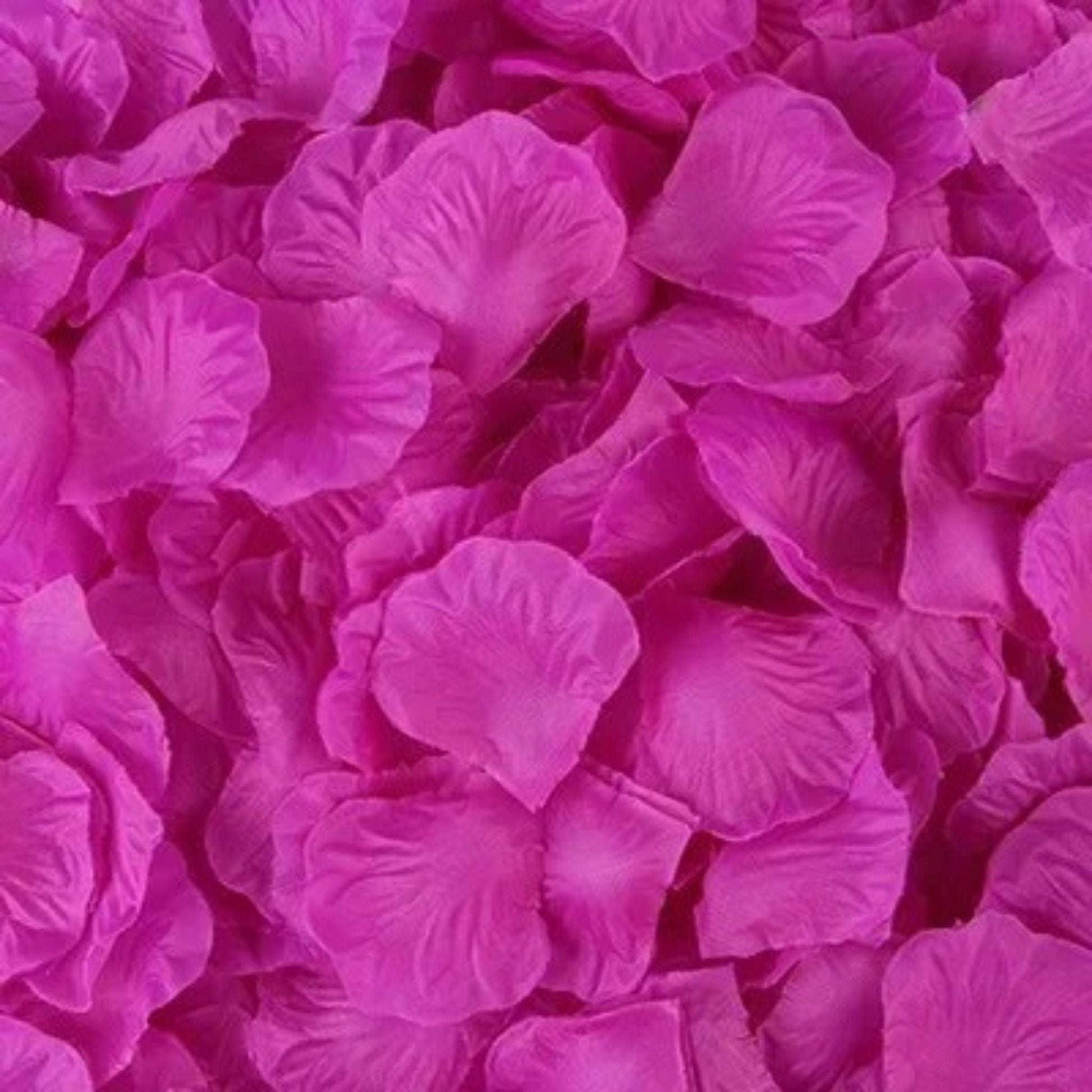 Pétales De Rose Artificielles Mauve / 100 unités