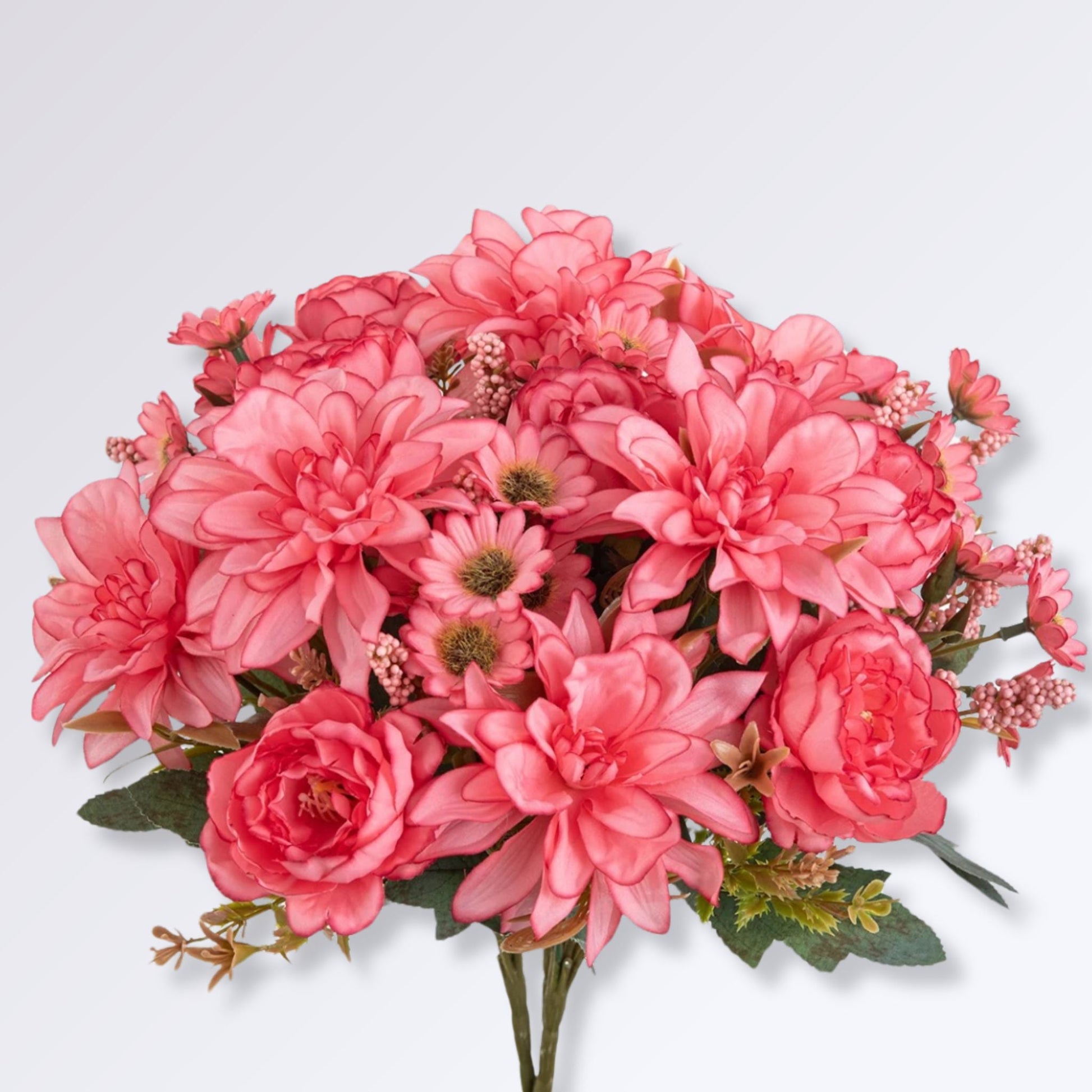 Petit Bouquet de Fleurs Artificielles Couleur Rose
