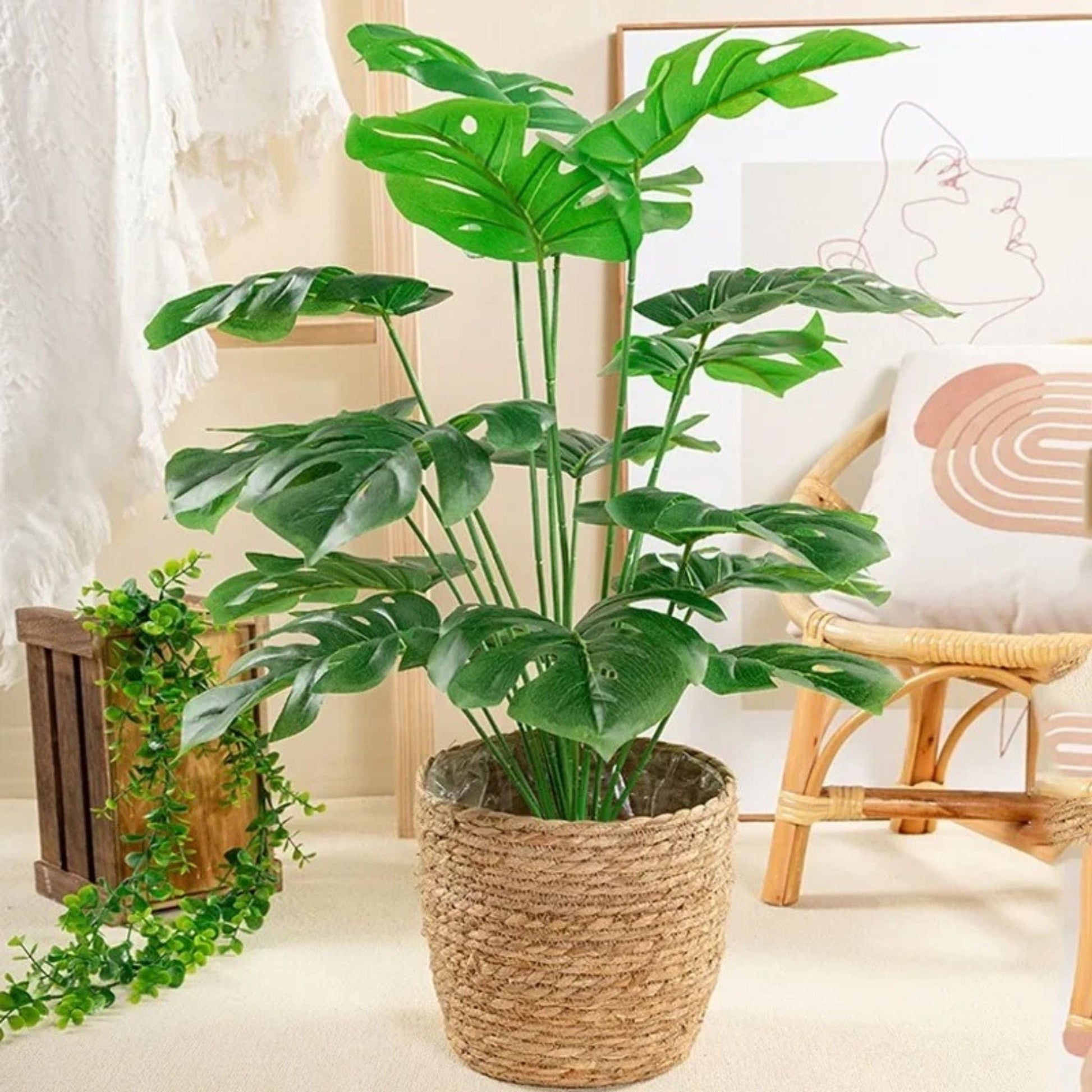  Petite Plante Verte Artificielle Décorative