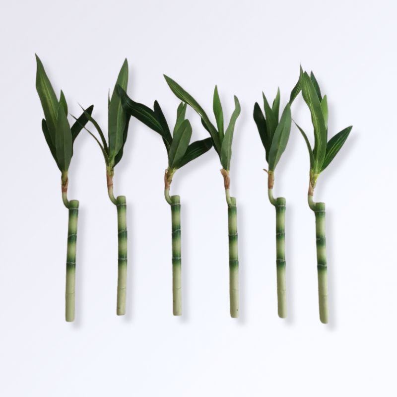 Petites Tiges de Bambou Artificiel