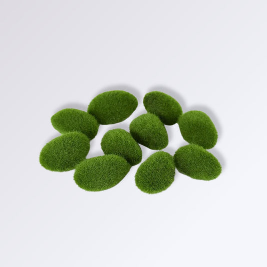 Pierre De Mousse Artificielle Verte