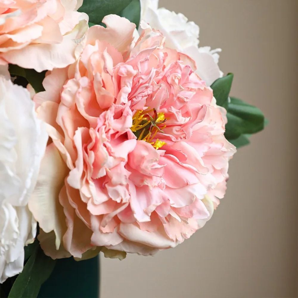 Pivoine Artificielle en Soie Géante