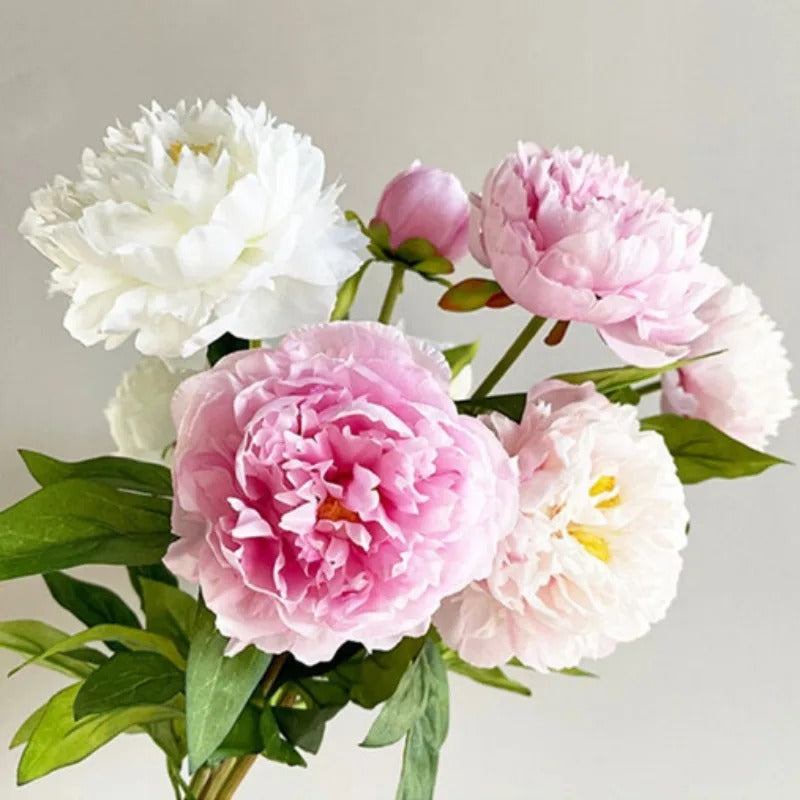 Pivoine Fleurs Artificielles Comme des Vraies