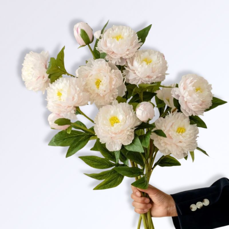 Pivoine Fleurs Artificielles Comme des Vraies