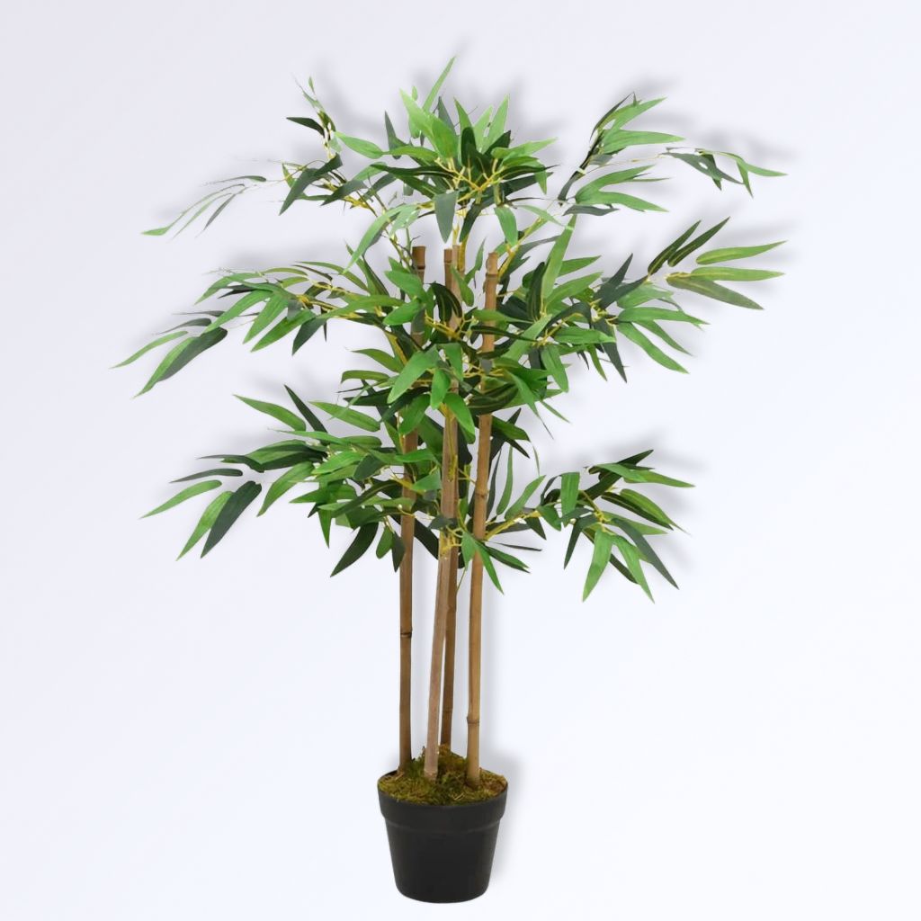 Plante Artificielle Bambou en Pot d'Extérieur | 90cm