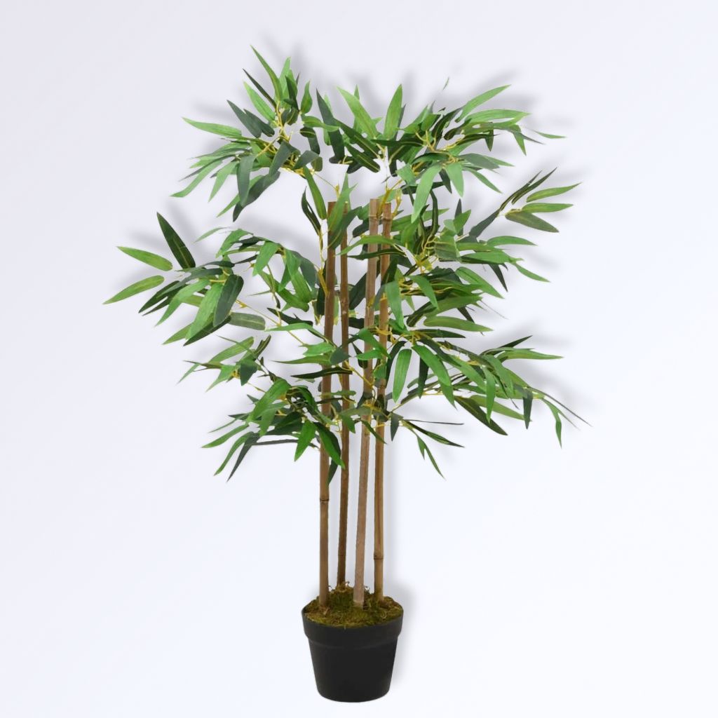 Plante Artificielle Bambou en Pot d'Extérieur | 90cm