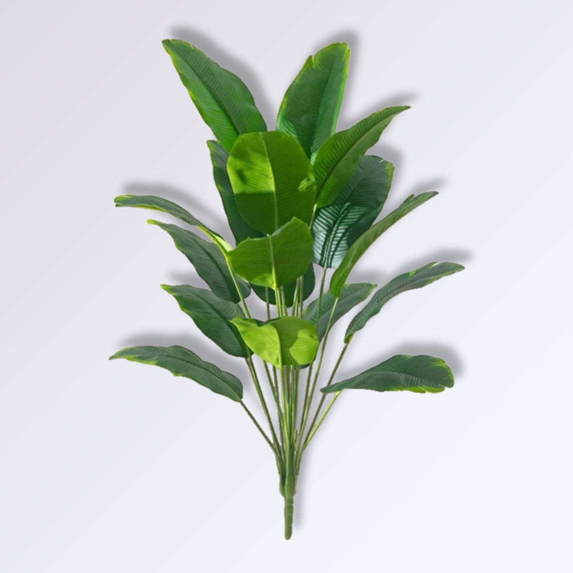 Plante Artificielle Bananier 80cm 18 feuilles