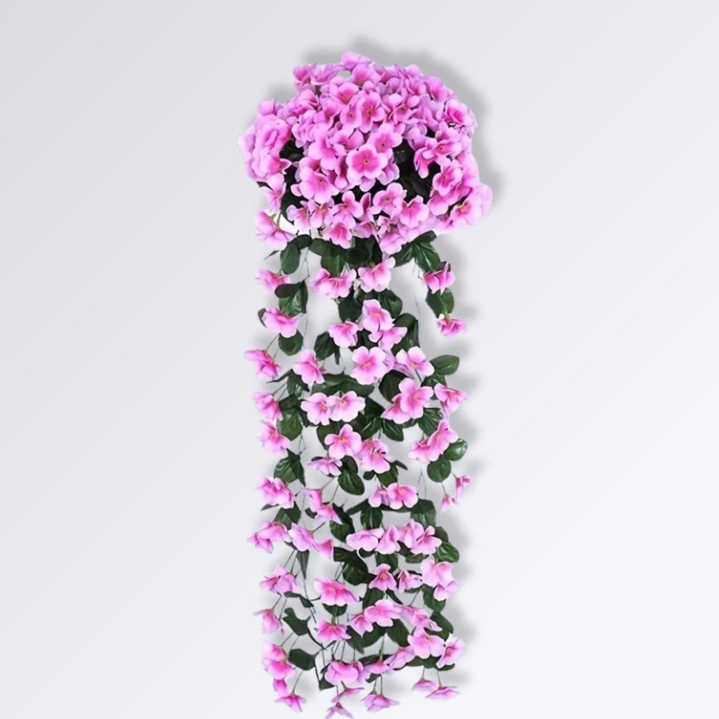 Plante Artificielle à Fleurs Tombante | 85cm Rose lilas