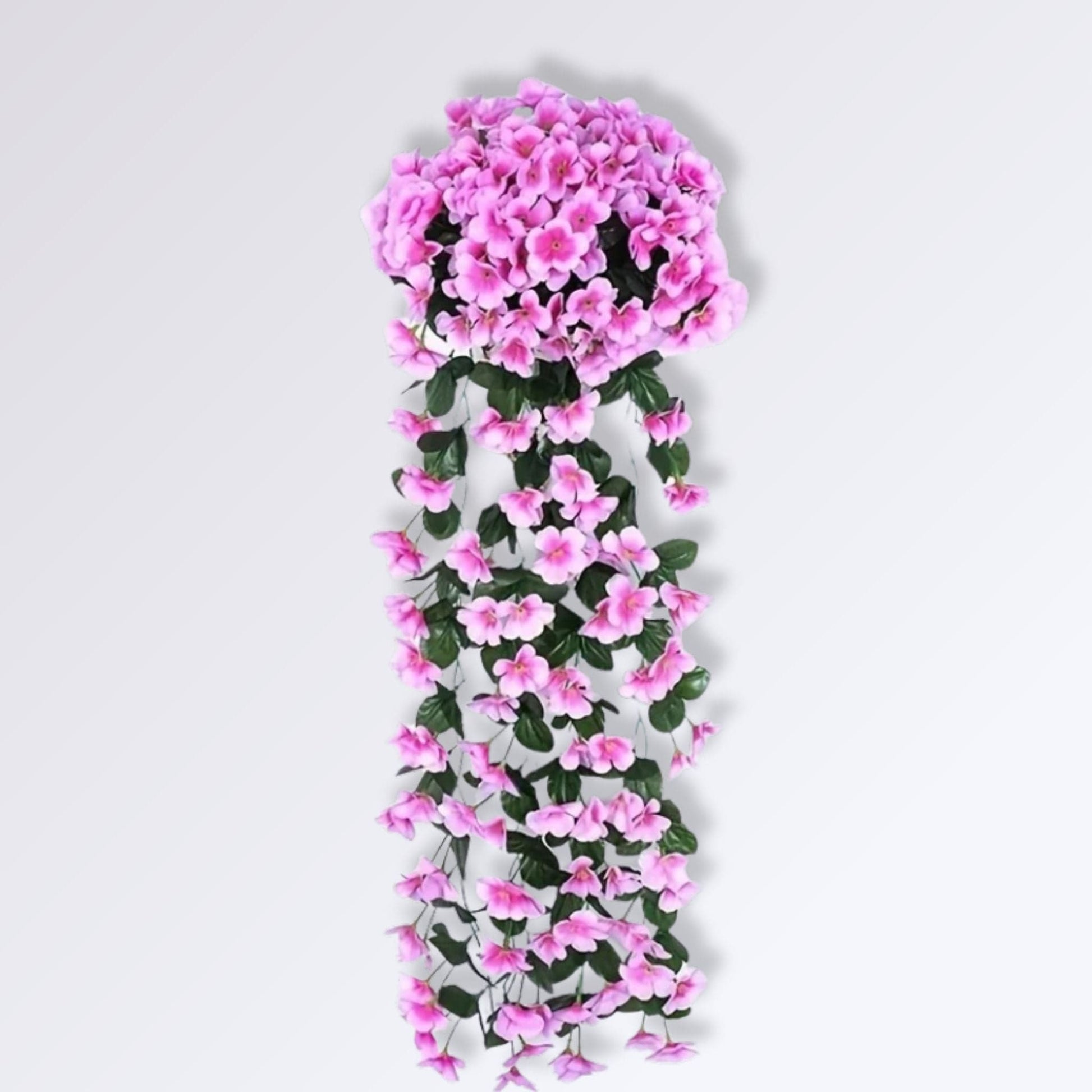 Plante Artificielle à Fleurs Tombante | 85cm Rose lilas