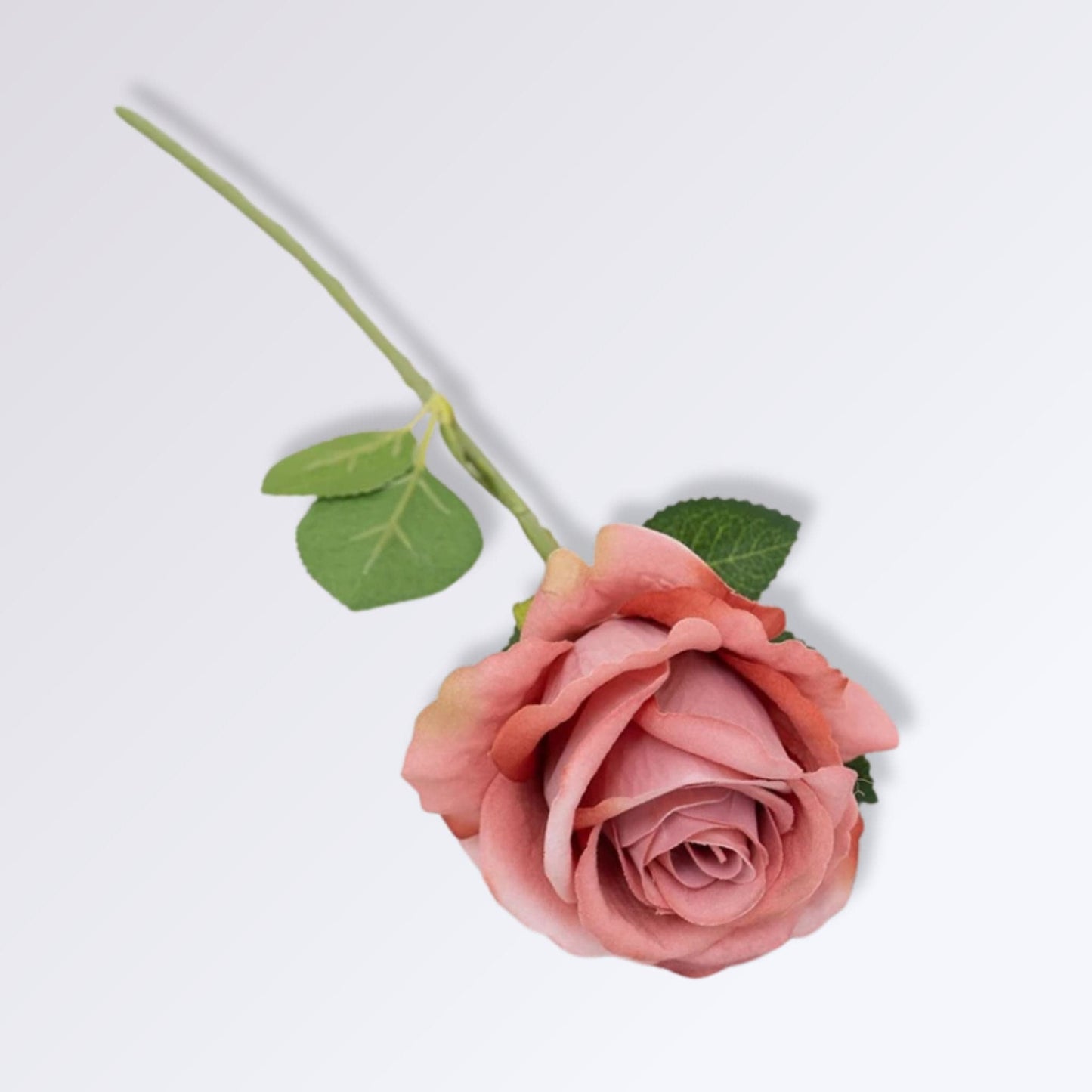 Rose Artificielle avec Tige | 50cm Rose / 1 unité