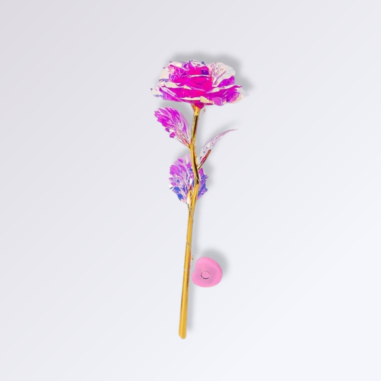 Rose Éternelle Dorée Rose