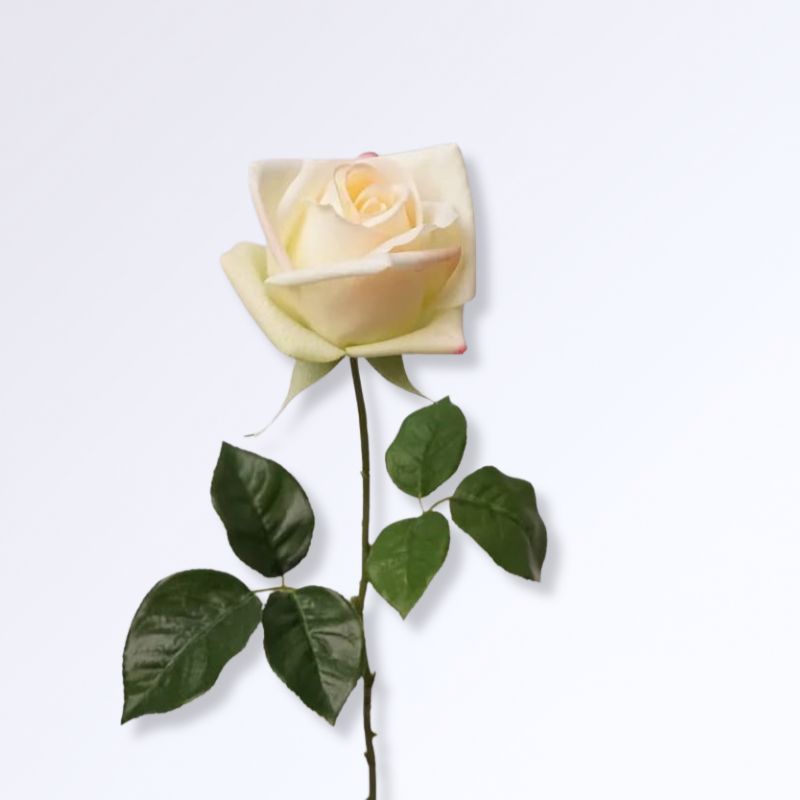 Roses Jaunes Artificielles Jaune pâle - vert