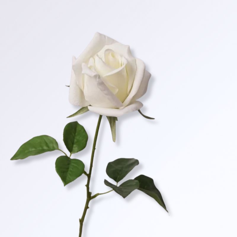 Roses Jaunes Artificielles Crème