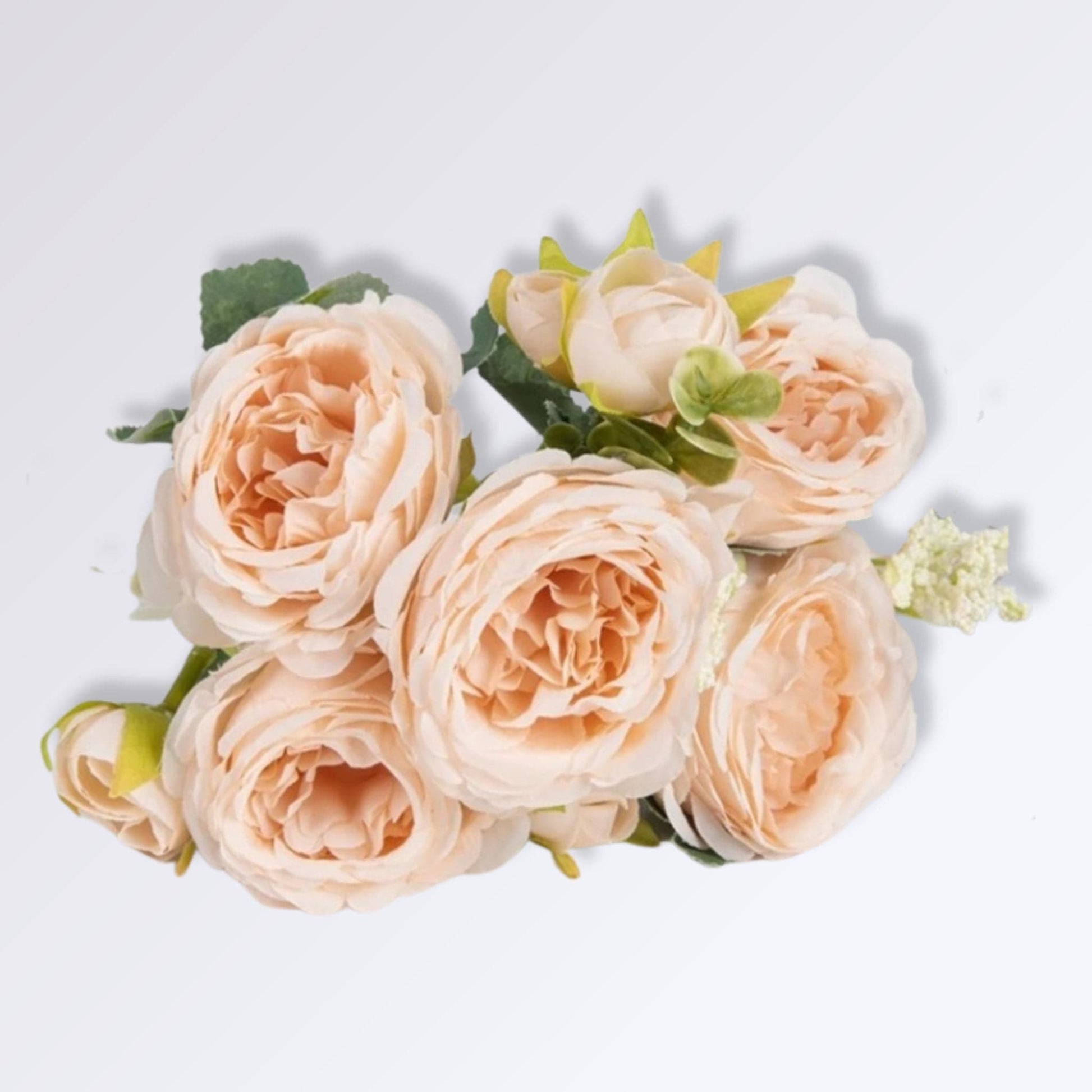 Bouquet De Fleurs Artificielles Haut De Gamme Champagne