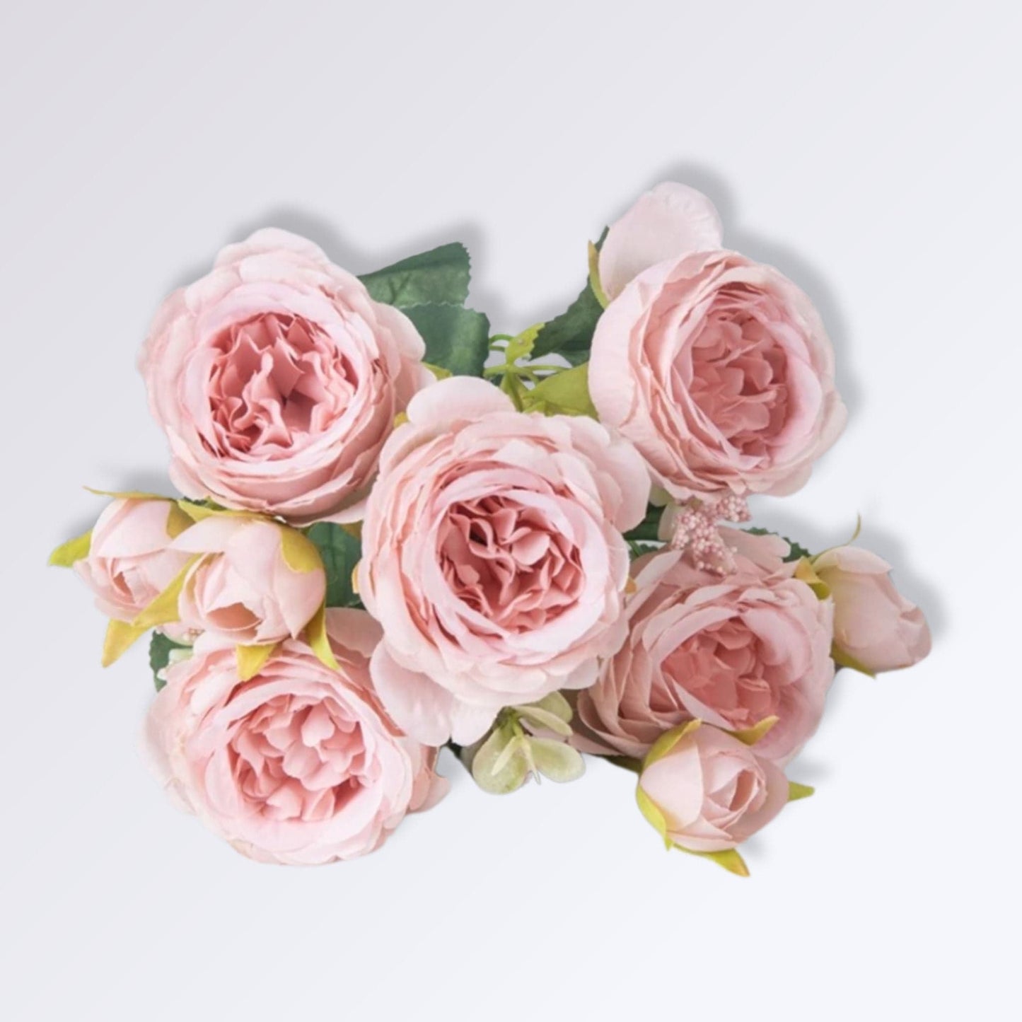 Bouquet De Fleurs Artificielles Haut De Gamme Rose