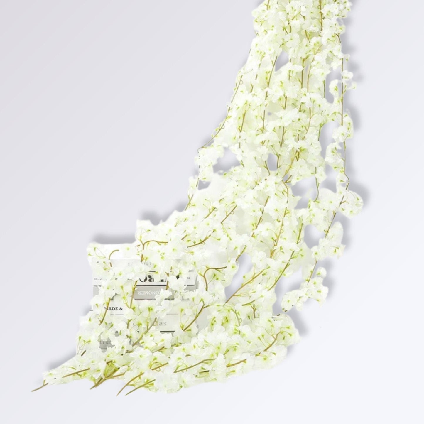 Fleur de Cerisier Artificielle | 180cm Blanc