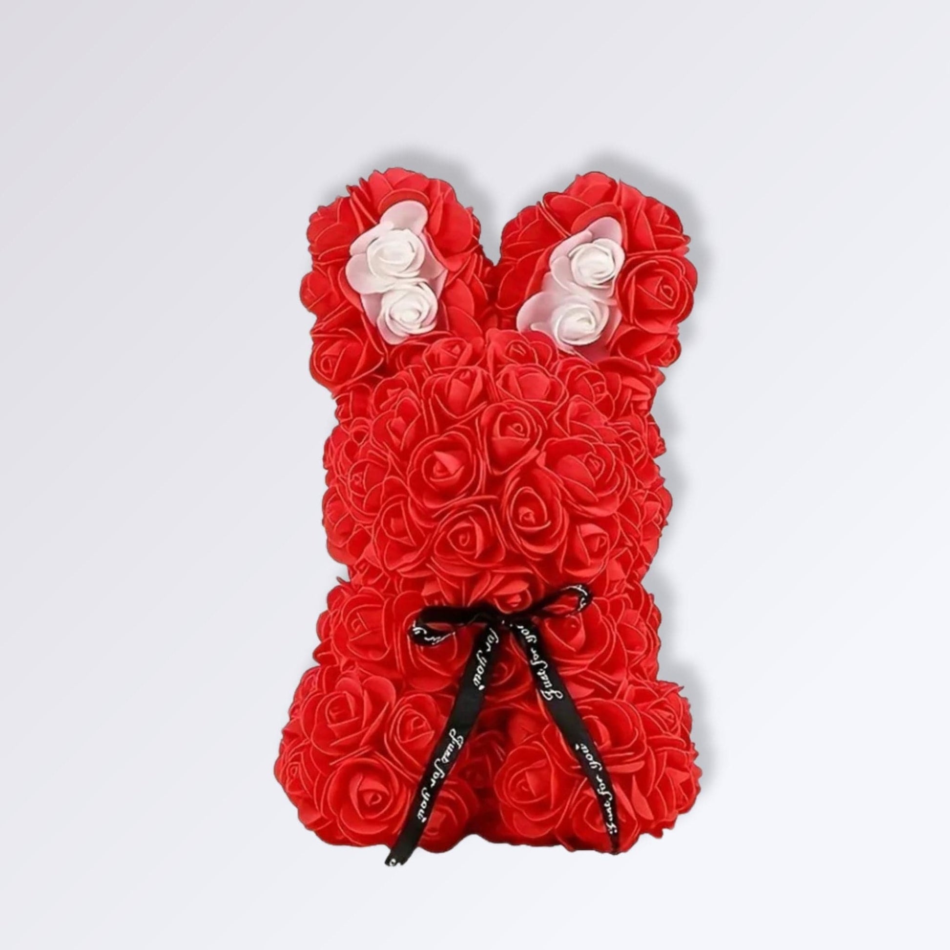 Lapin en Rose | Perles Vertes Rouge