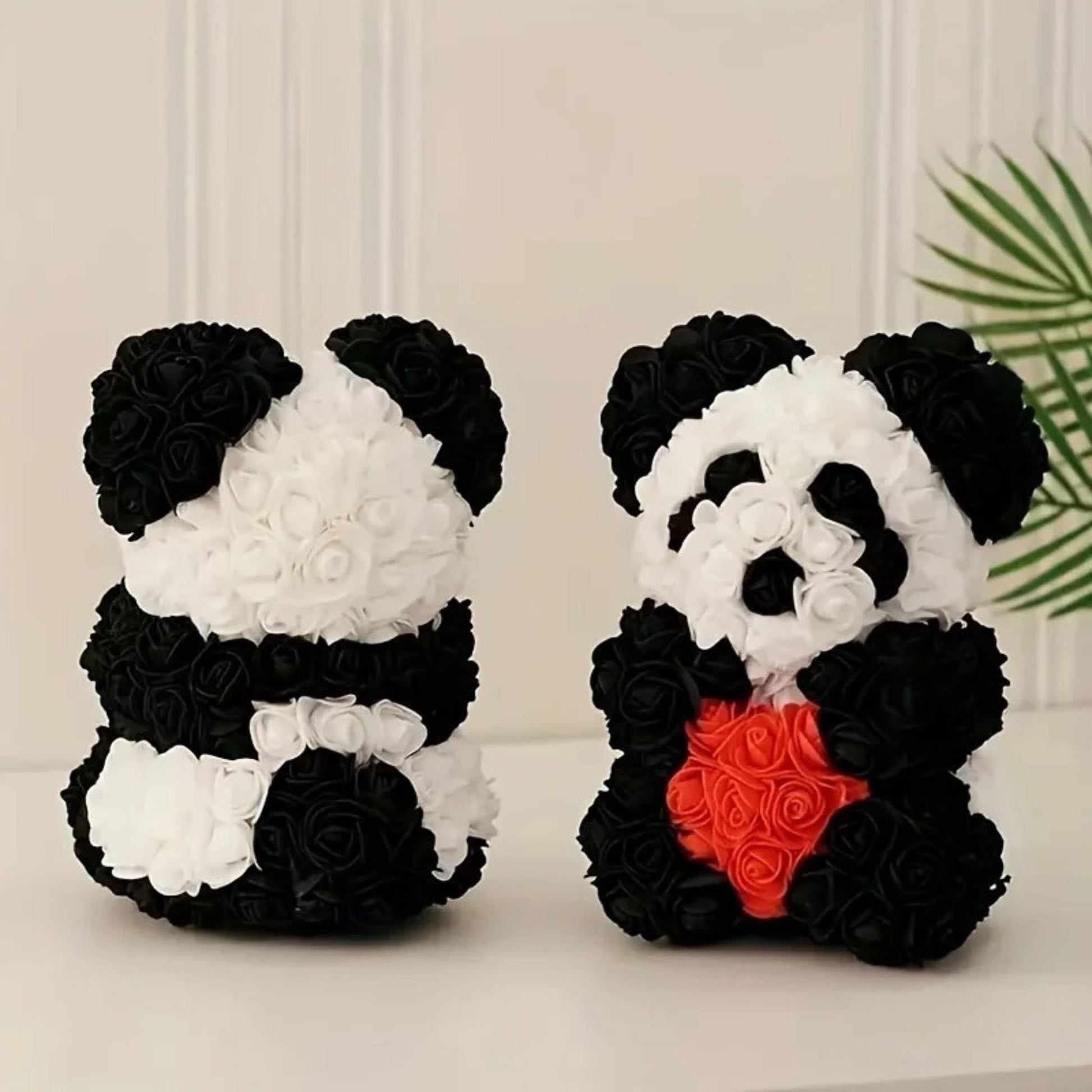 Panda En Rose | Perles Vertes