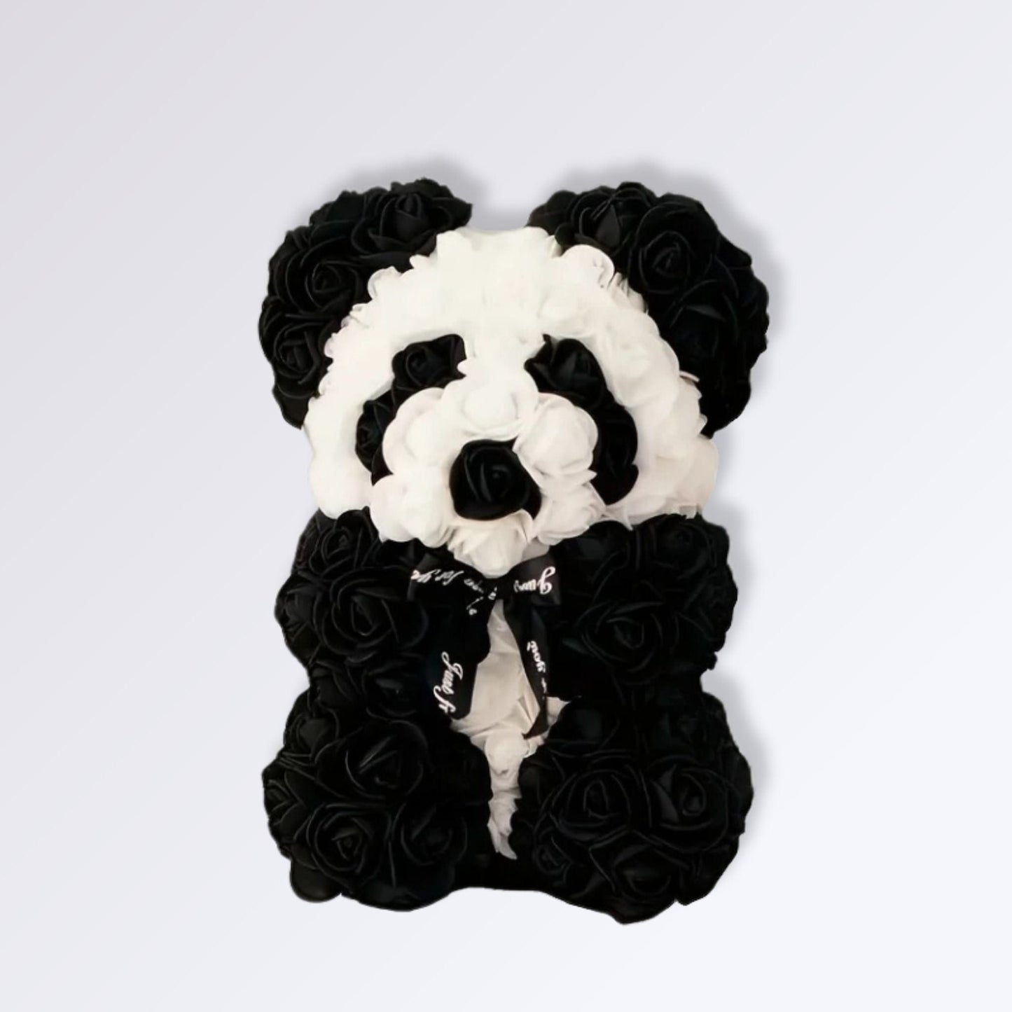 Panda En Rose | Perles Vertes Blanc