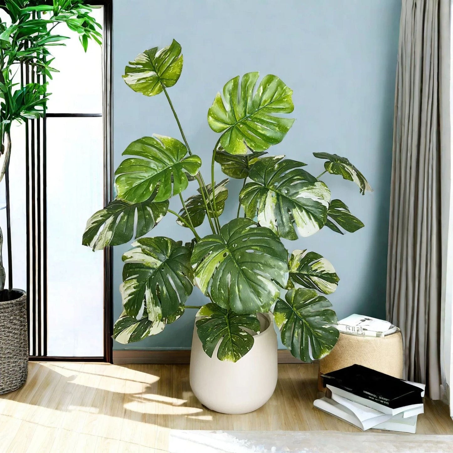 Plante Artificielle pour Balcon | Perles Vertes 65cm