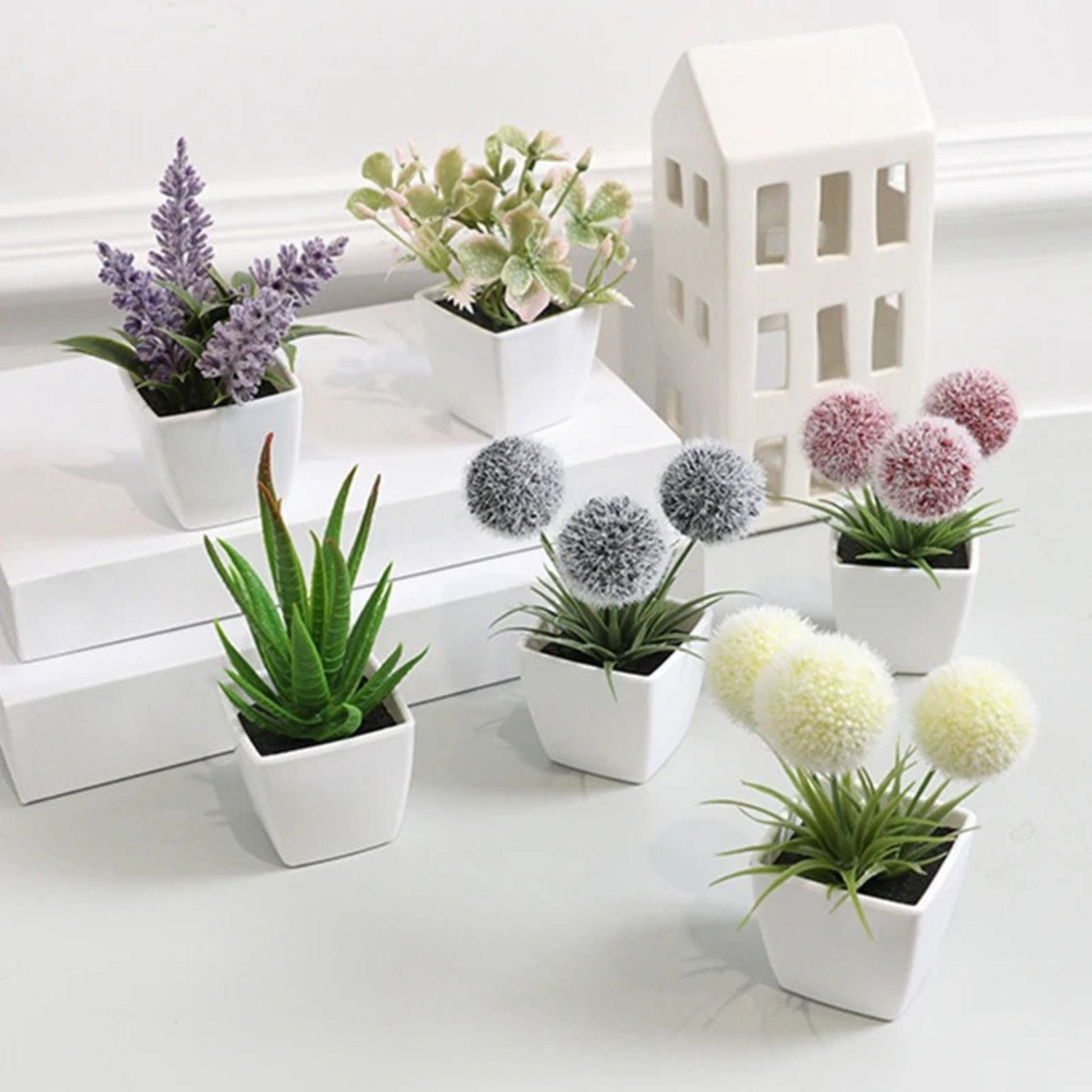 Plantes Artificielle en Pot | Perles Vertes