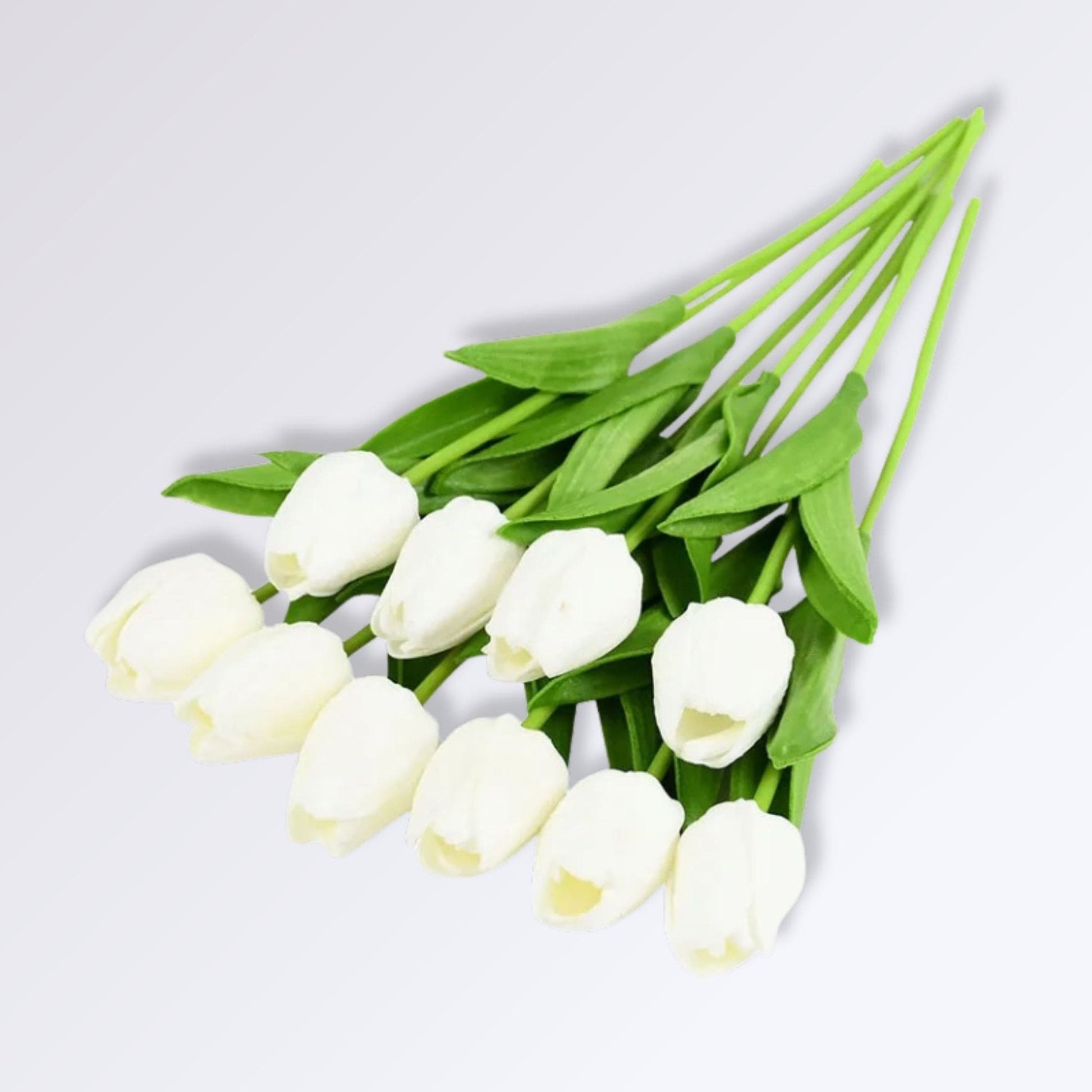 Tulipes Artificielles | Bouquet Blanc