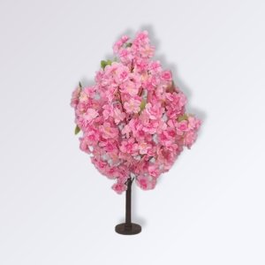 Arbuste Cerisier Décoratif à Fleurs Artificiel Rose