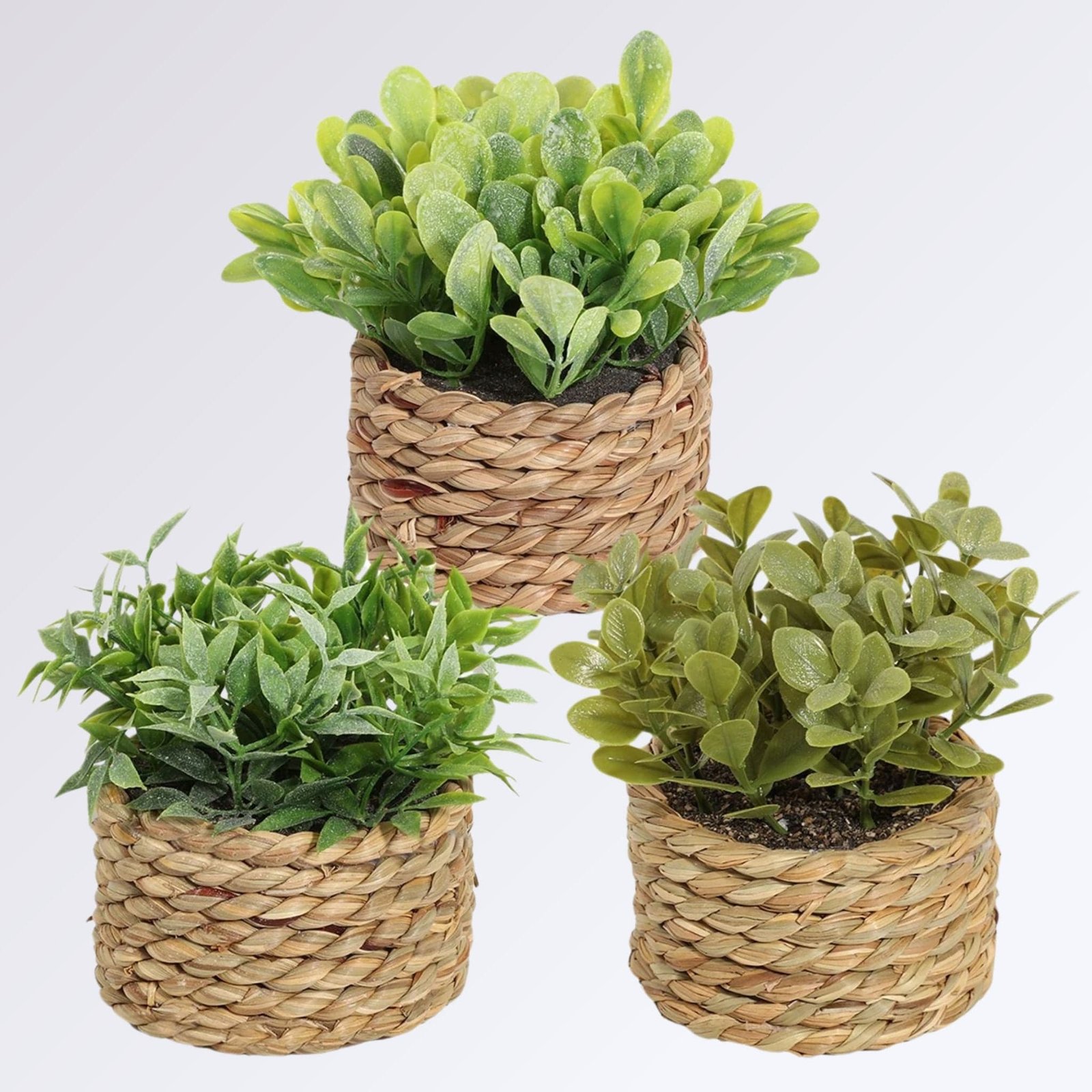 Mini Plante Artificielle en Pot Mini Plante Artificielle en Pot