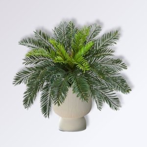 Plantes artificielles comme des vraies ? Le guide ultime pour une décoration parfaite Palmier Cycas Artificiel d’Extérieur