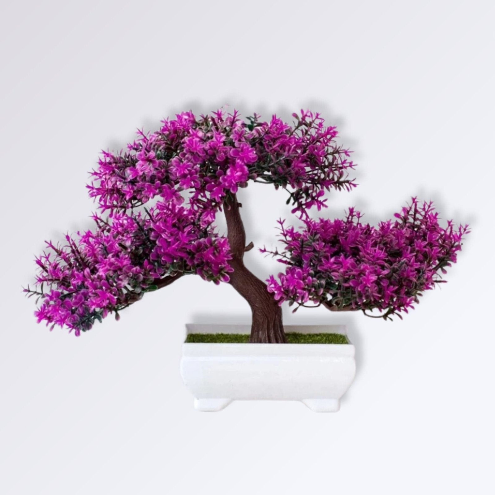 Mini Bonsaï Artificiel Mini Bonsaï Artificiel 22cm Violet
