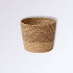Cache Pot En Jonc de Mer 1 2