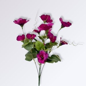 Fleurs d'Hibiscus Artificielles Couleur Mauve