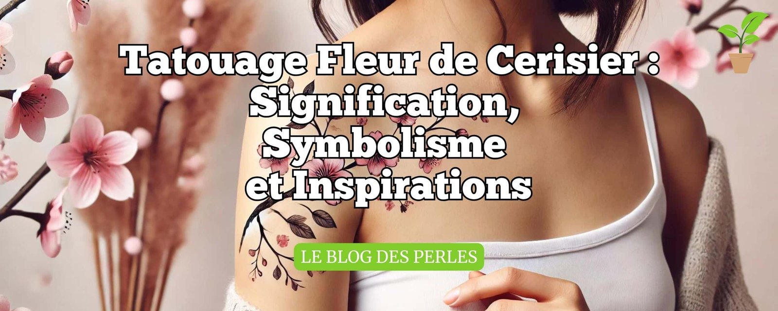 Article Tatouage fleur de cerisier signification
