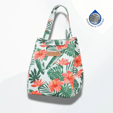 luch bag flower lunch le sac isotherme