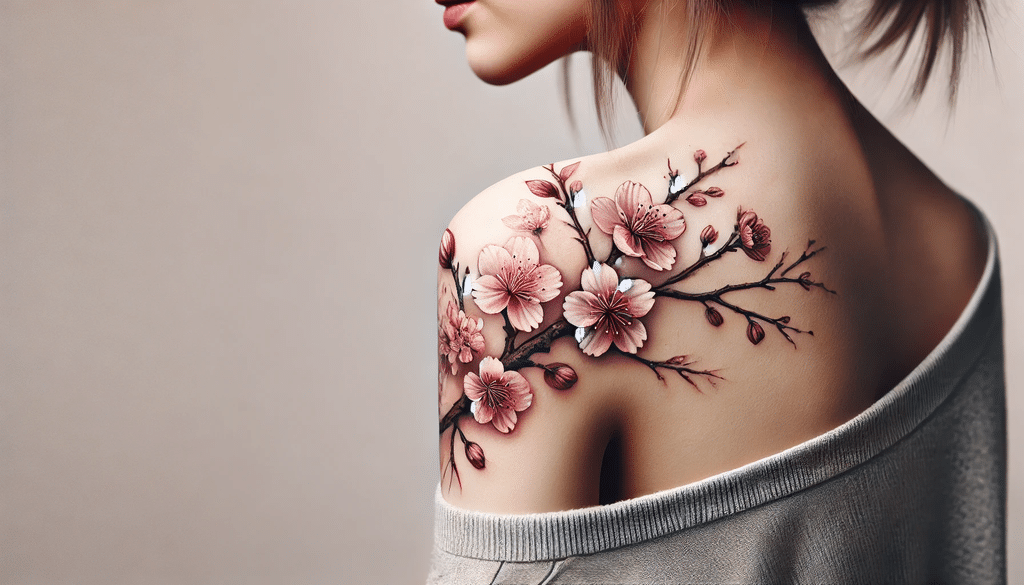 Tatouage fleur de cerisier signification