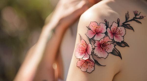 Tatouage fleur de cerisier signification